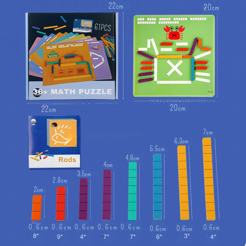 Jogo Quebra-Cabeça Montessori Mont Puzzle Formas Geométricas