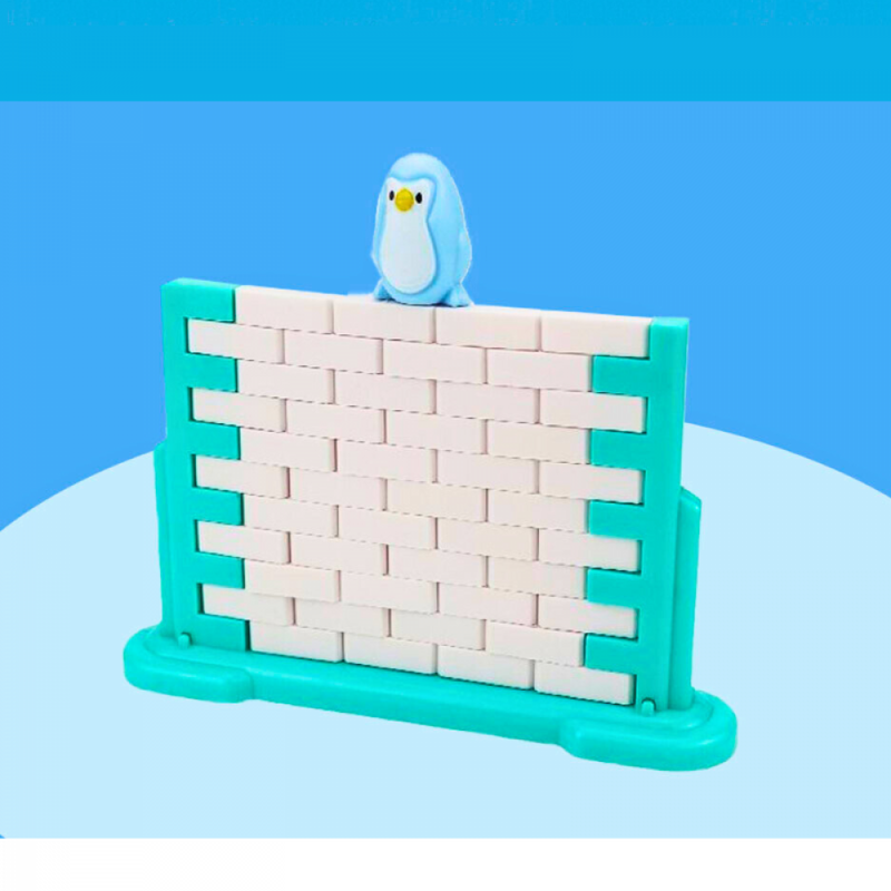 Jogo Desafio Do Pinguim C/ Parede De Gelo