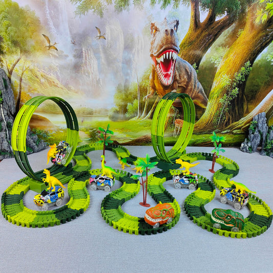 Pista De Montar Dino Turbo