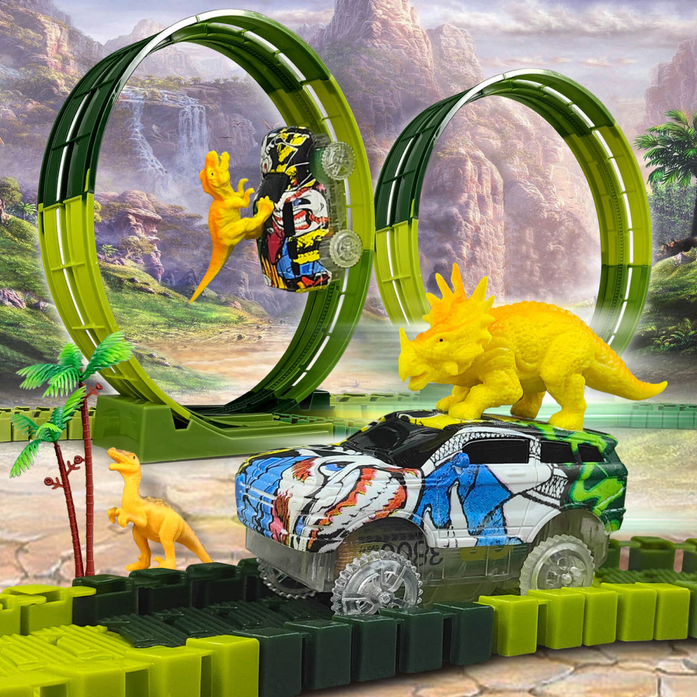 Pista De Montar Dino Turbo