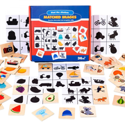 Jogo De Tabuleiro Montessori Matched Por Sombra