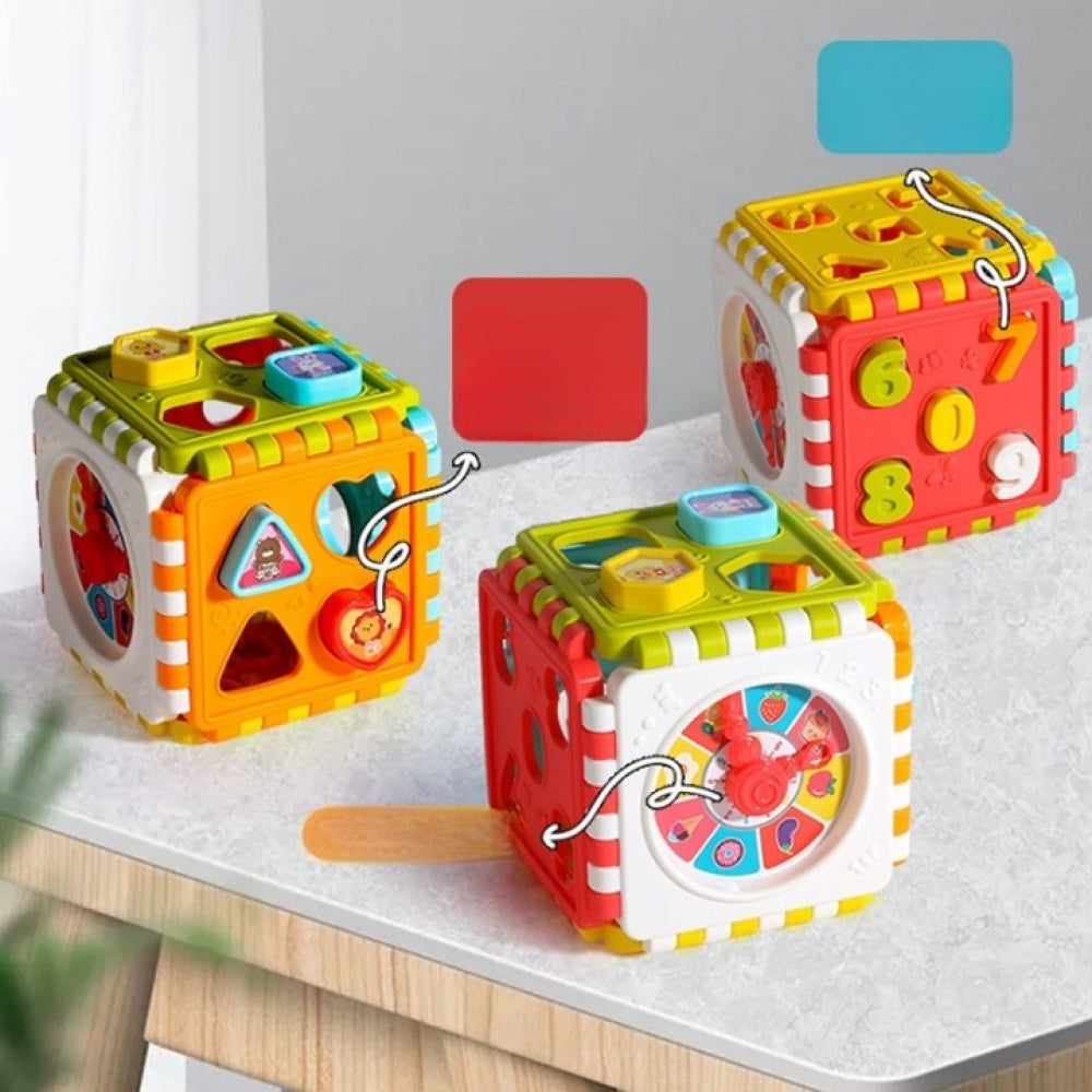 Bloco De Construção Sensorial Com Números