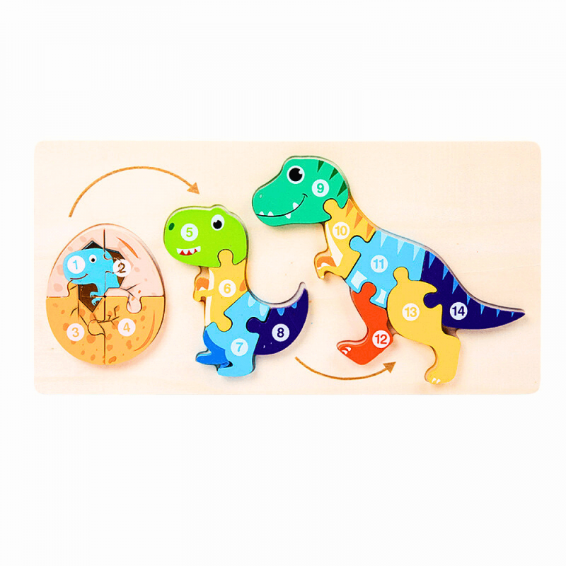 Quebra-Cabeça Educacional Montessori 3D Ciclo De Vida