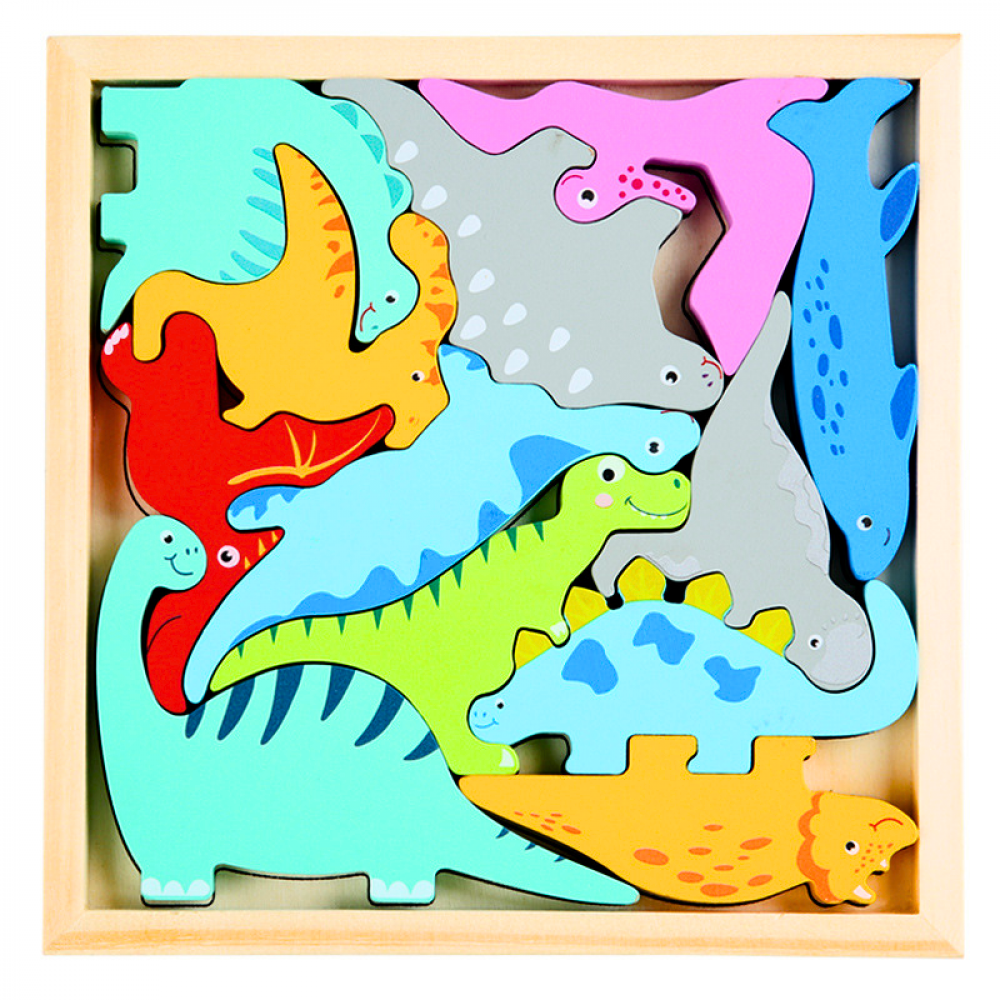 Quebra-Cabeça Montessori Quadro 3D