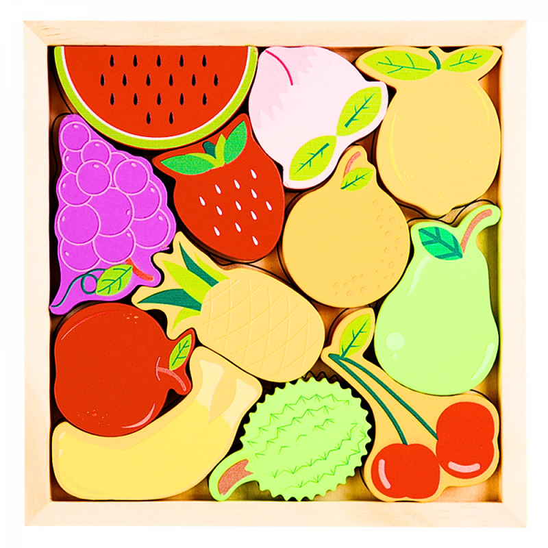 Quebra-Cabeça Montessori Quadro 3D