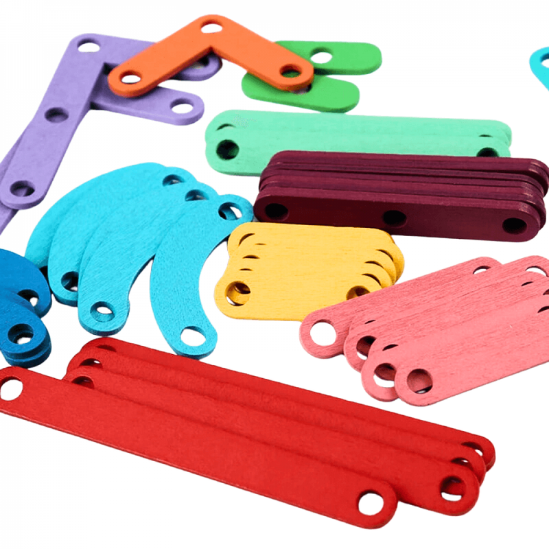 Jogo Montessori Quebra-Cabeça Forma Sprint