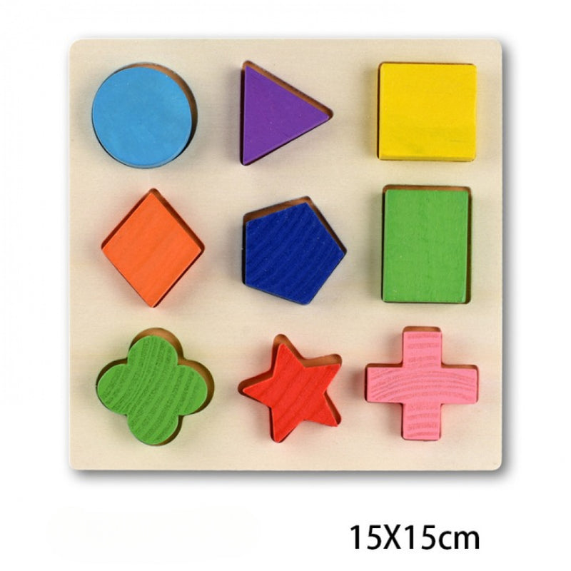 Quebra-Cabeça Montessori Formas Geométricas