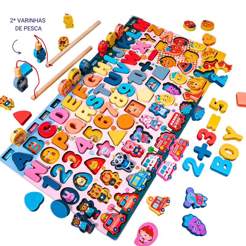 Brinquedo Montessori Divertido Catch